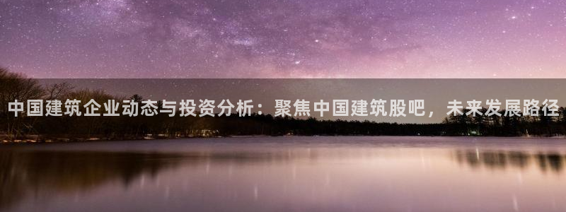 和记黄浦官网：中国建筑企业动态与投资分析：聚焦中国建筑股吧，未来发展路径